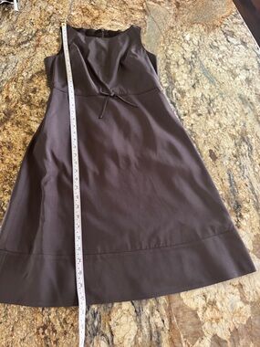 J. Crew Dark Brown Sleeveless Mini Dress